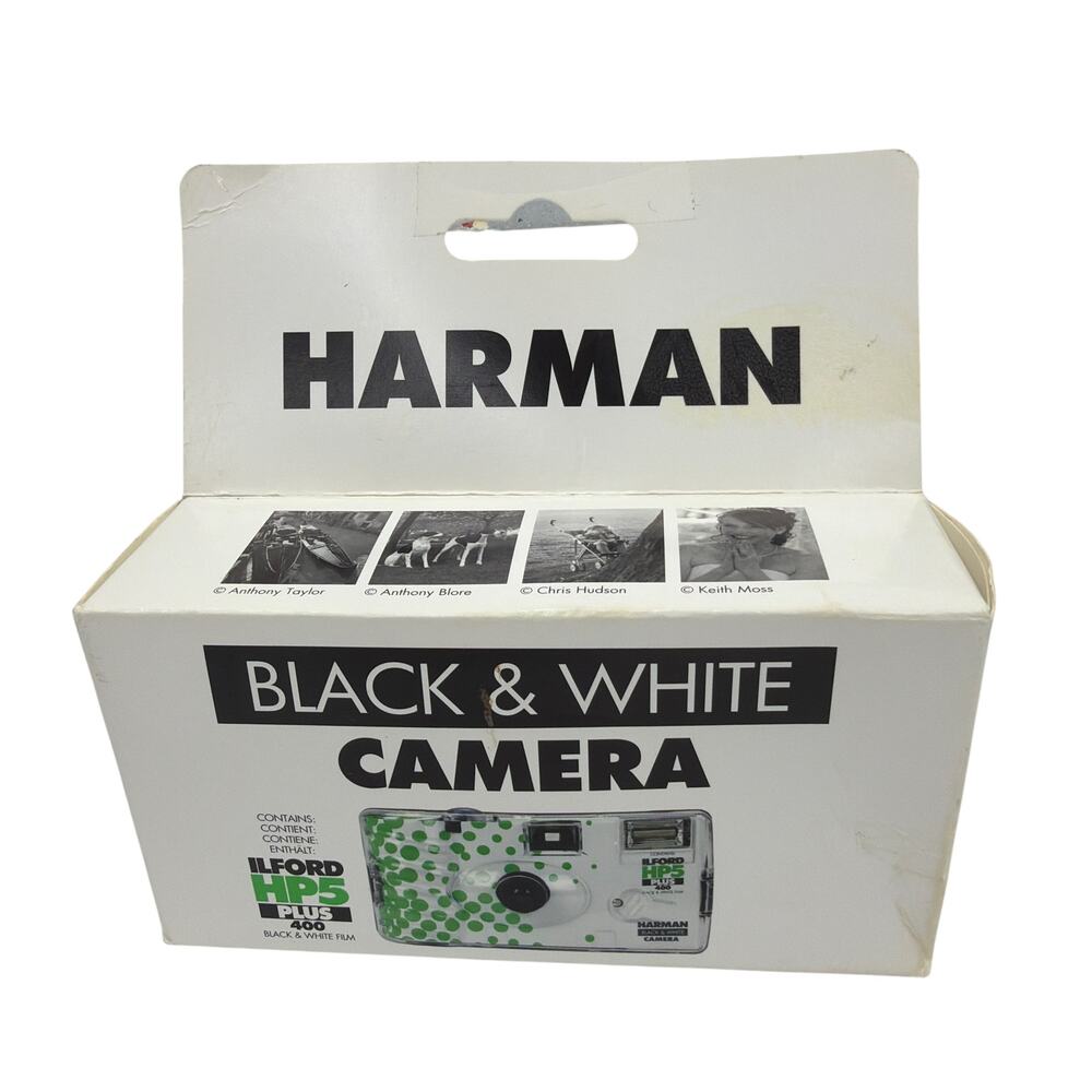 Harman Ilford HP5 Plus 400 B&W Single Use 35mm Camera 27 Exp APR 2026